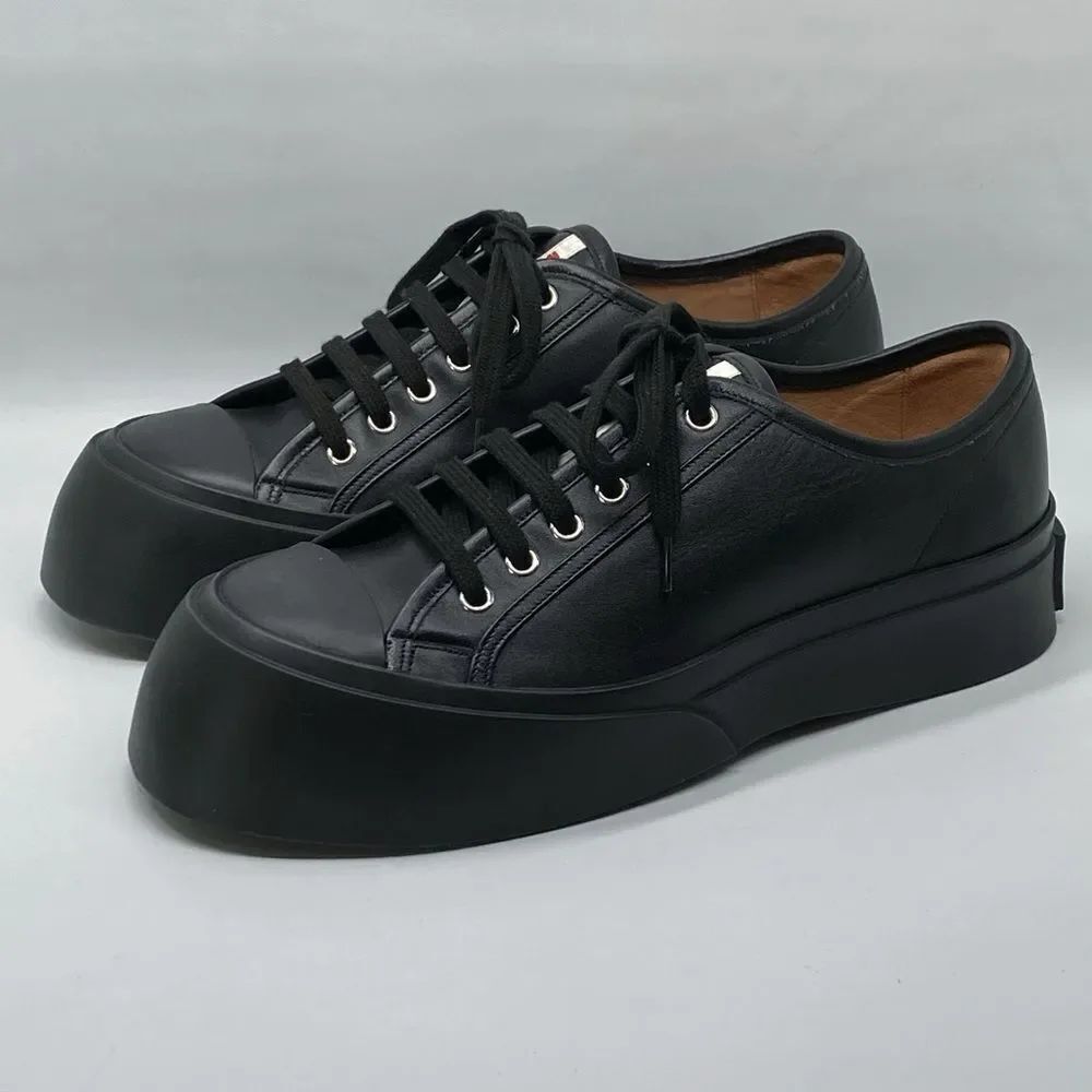 Marni Pablo Leather Low-Top Sneakers size 42/us size 9